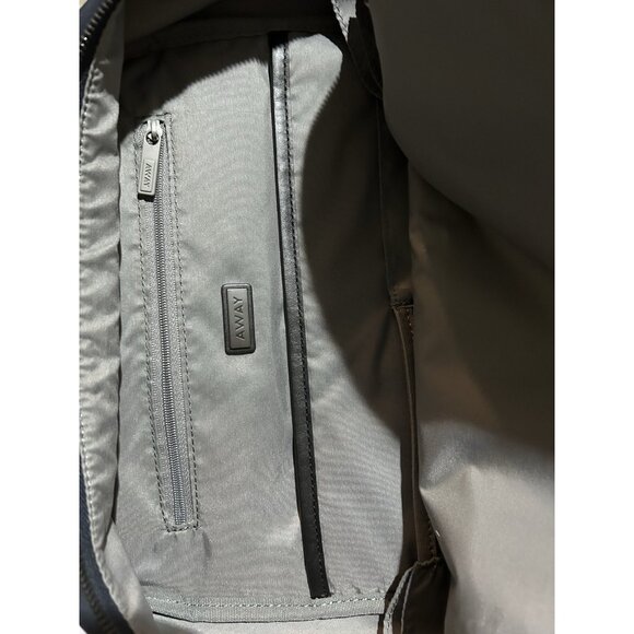 Away Everywhere Backpack 16” Laptop Storagage Navy Blue Nylon Travel Waterproof - Picture 6 of 13